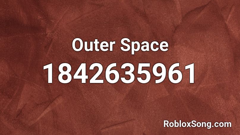 Outer Space Roblox ID