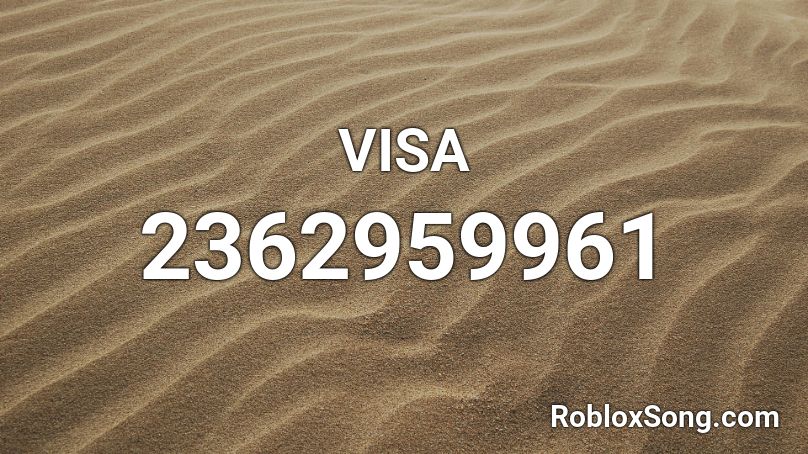 VISA Roblox ID