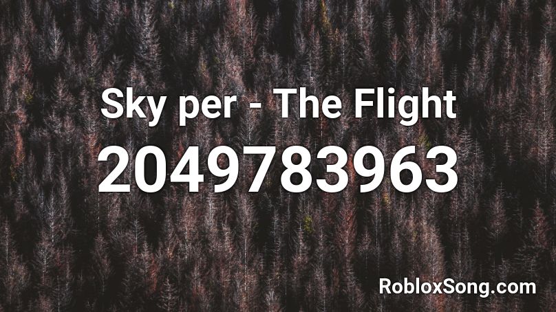 Sky per - The Flight Roblox ID