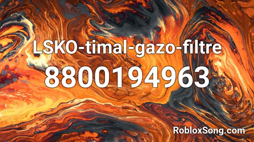 LSKO-timal-gazo-filtre Roblox ID