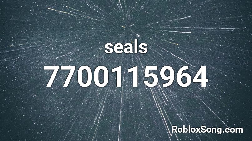 seals Roblox ID