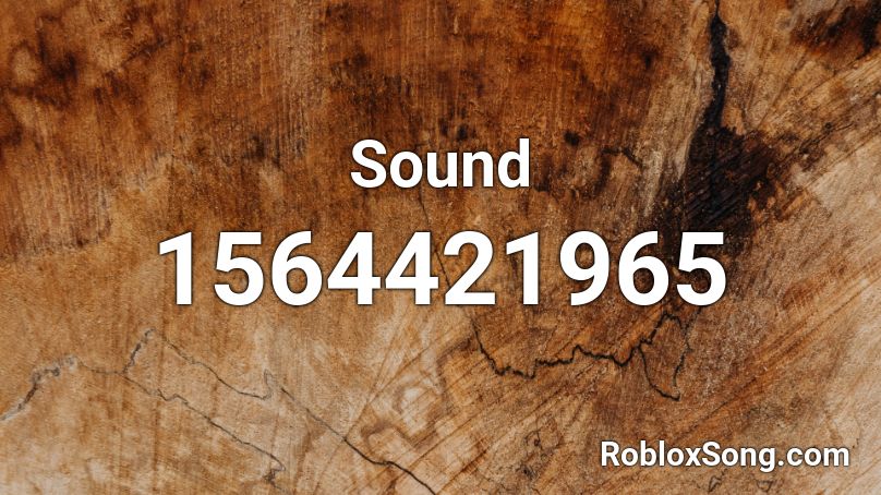 Sound Roblox ID