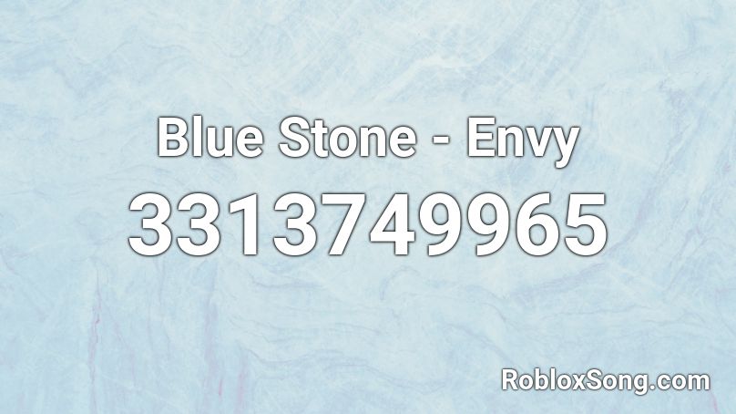 Blue Stone - Envy Roblox ID
