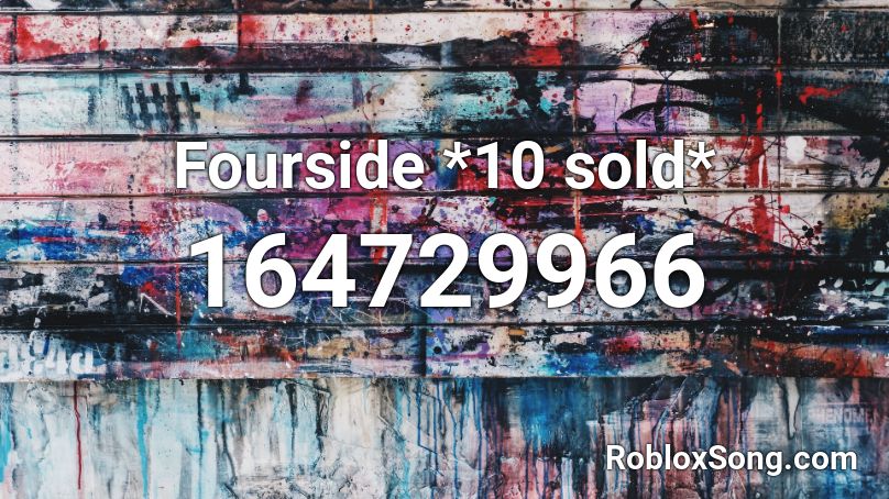 Fourside *10 sold* Roblox ID