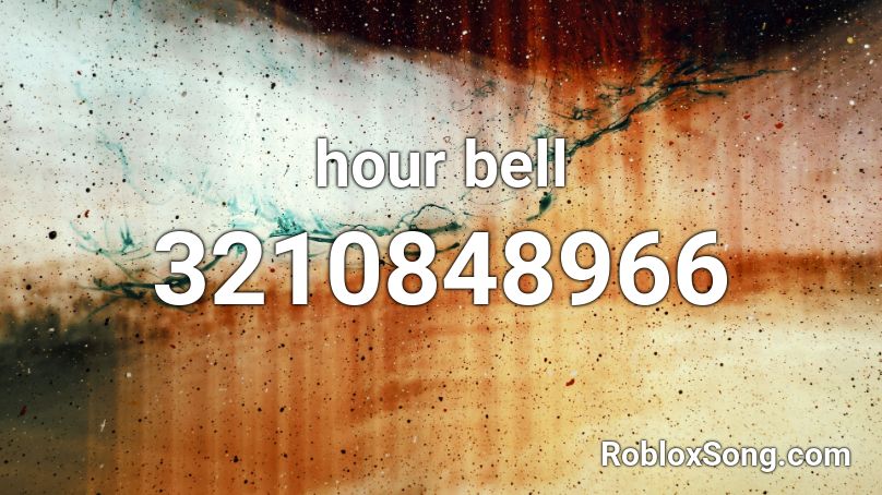 hour bell Roblox ID