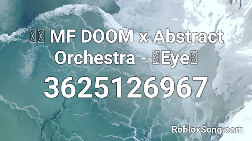 🎷🎼 MF Abstrct Orchestra - 👁Eye🎻 Roblox ID