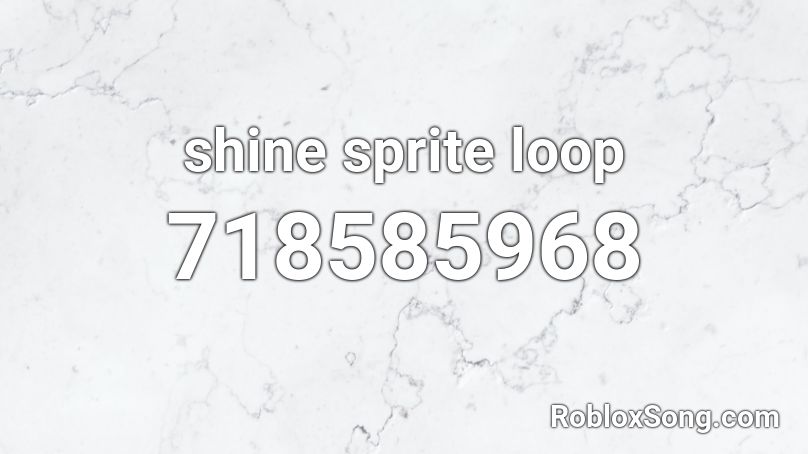shine sprite loop Roblox ID