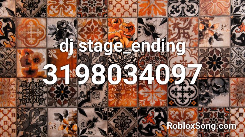 dj stage_ending Roblox ID