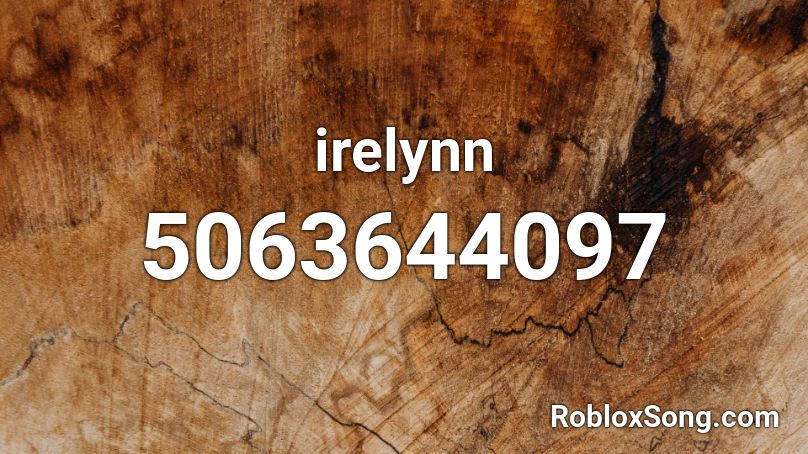 irelynn Roblox ID