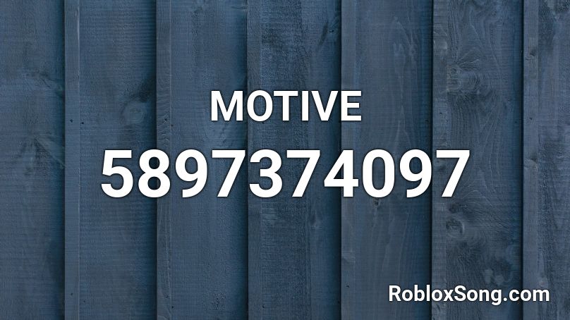 MOTIVE Roblox ID
