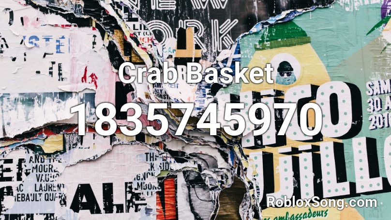 Crab Basket Roblox ID