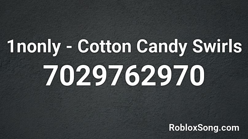 1nonly - Cotton Candy Swirls Roblox ID