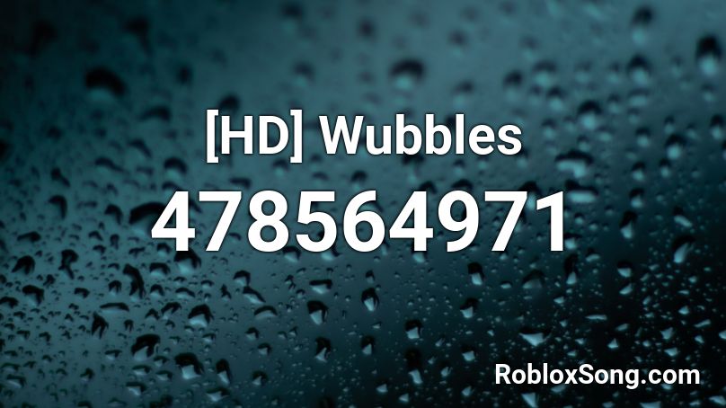 [HD] Wubbles Roblox ID