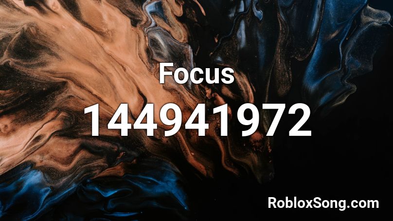 Focus Roblox ID