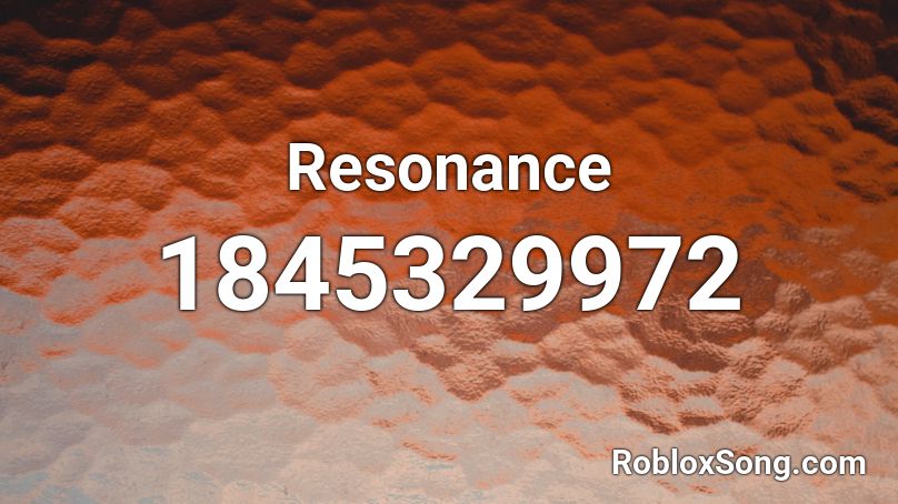 Resonance Roblox ID