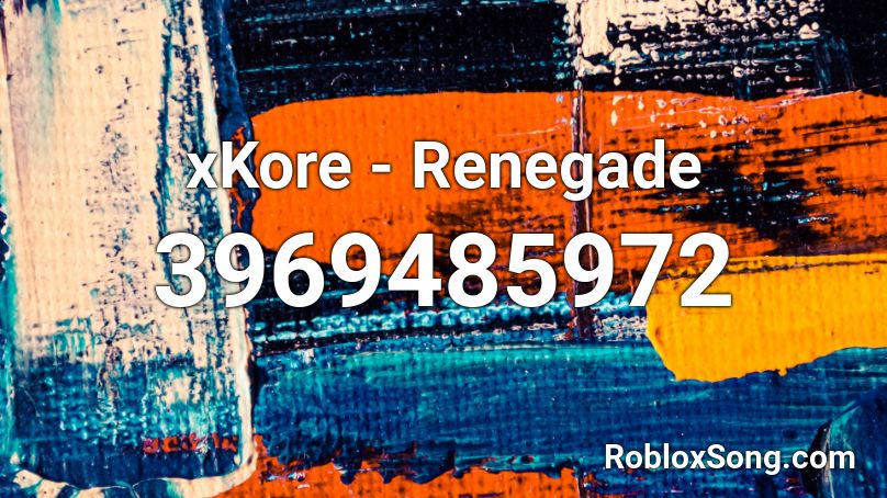 xKore - Renegade Roblox ID