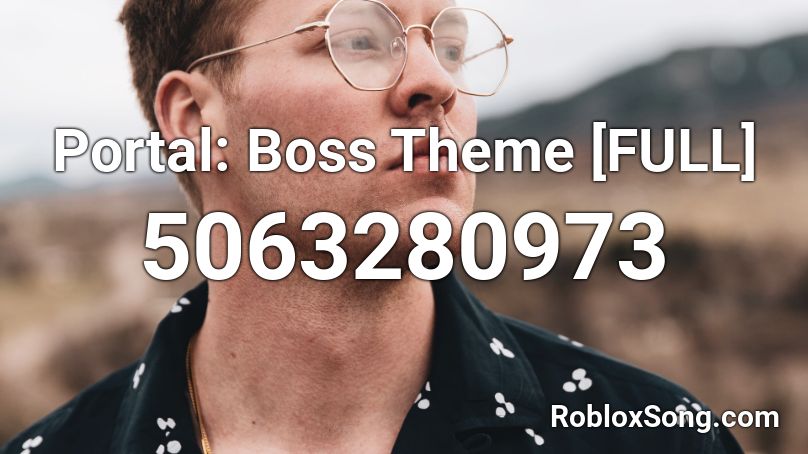 Portal Theme Music - portal song roblox id
