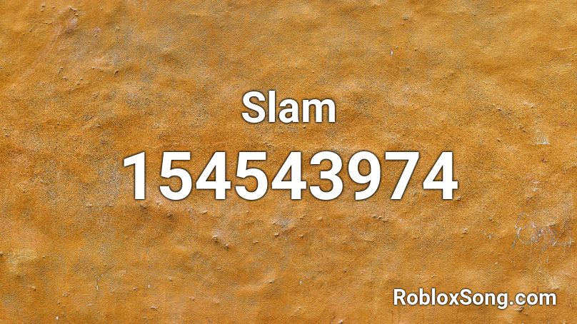 Slam Roblox ID
