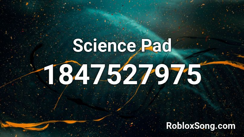 Science Pad Roblox ID