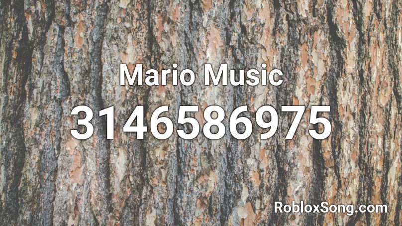 Mario Music Roblox ID