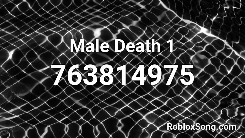 Male Death 1 Roblox ID