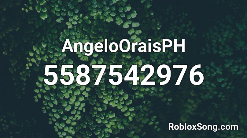 AngeloOraisPH Roblox ID