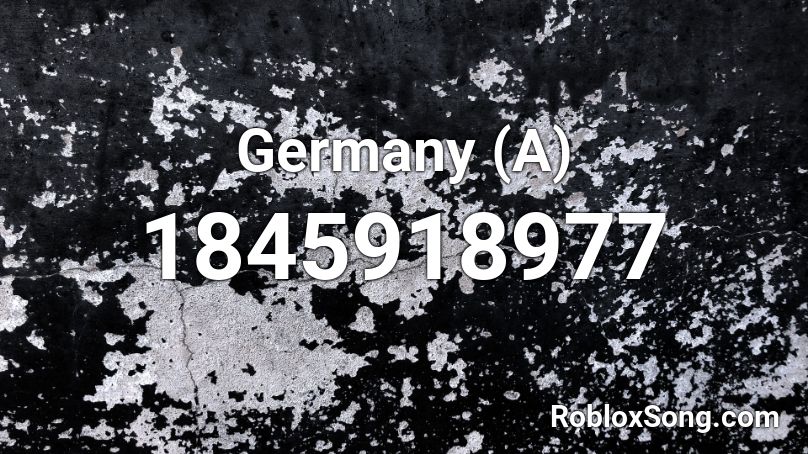 Germany (A) Roblox ID