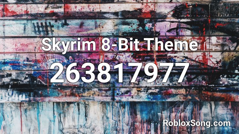 Skyrim 8-Bit Theme Roblox ID