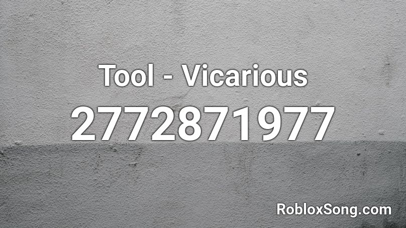 Tool - Vicarious Roblox ID