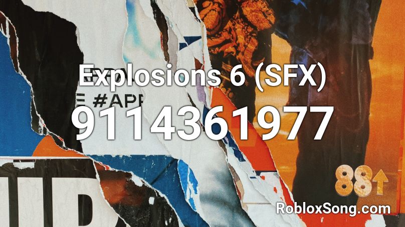 Explosions 6 (SFX) Roblox ID