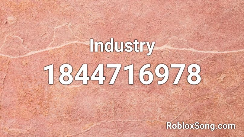 Industry Roblox ID