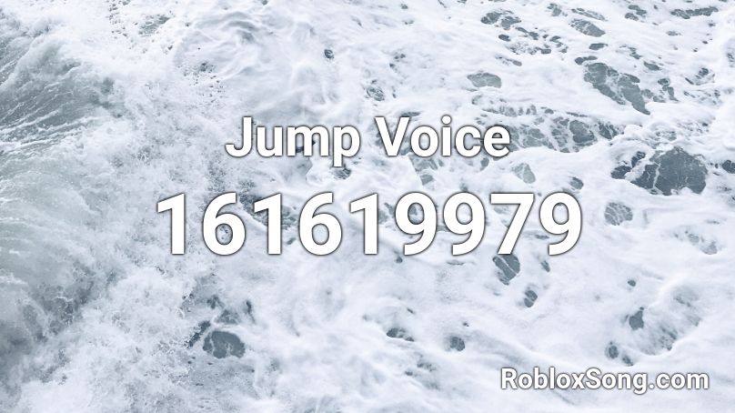 Jump Voice Roblox ID
