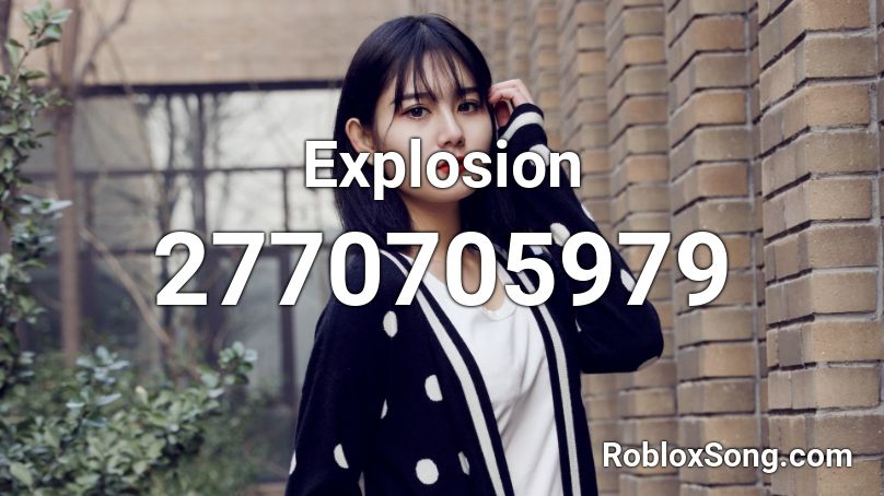 Explosion Roblox ID