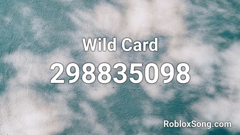 Wild Card Roblox ID