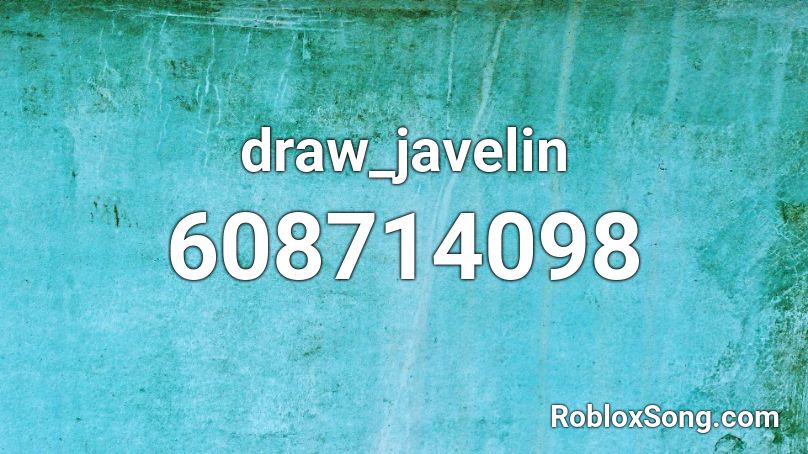 Draw Javelin Roblox Id Roblox Music Codes - joji old yeller roblox id