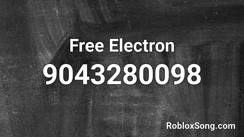 Free Electron Roblox ID