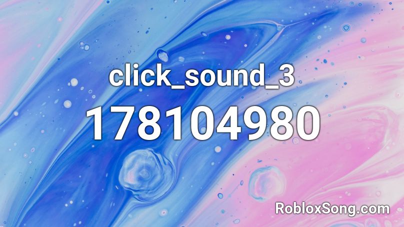 click_sound_3 Roblox ID