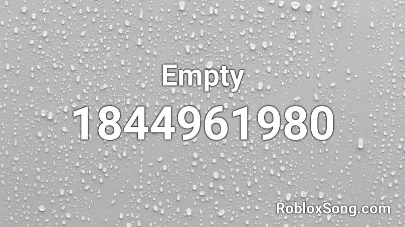 Empty Roblox ID