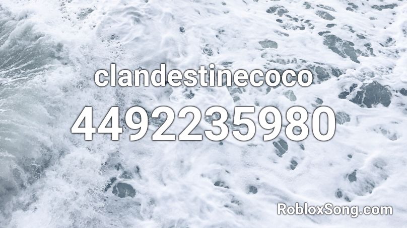 clandestinecoco Roblox ID