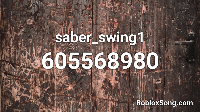 saber_swing1 Roblox ID