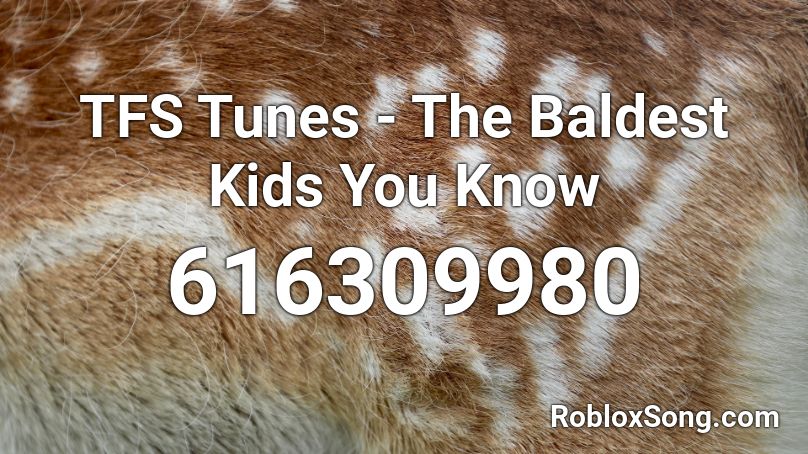 TFS Tunes - The Baldest Kids You Know Roblox ID