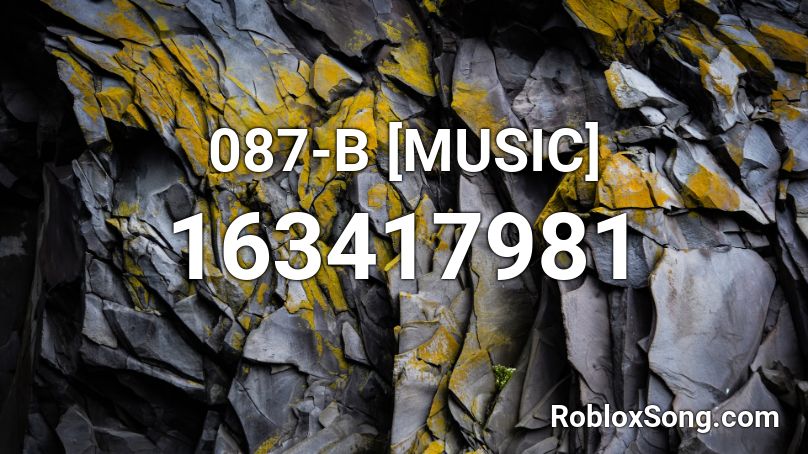087-B [MUSIC] Roblox ID