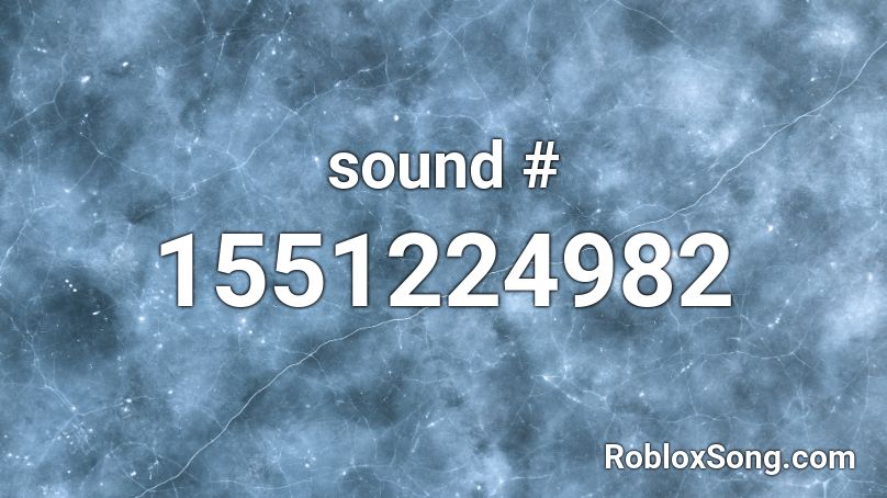 sound # Roblox ID