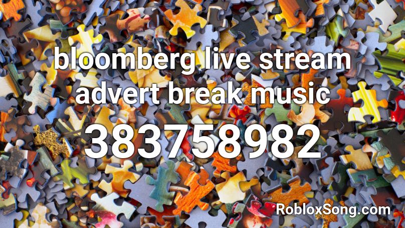 bloomberg live stream advert break music Roblox ID