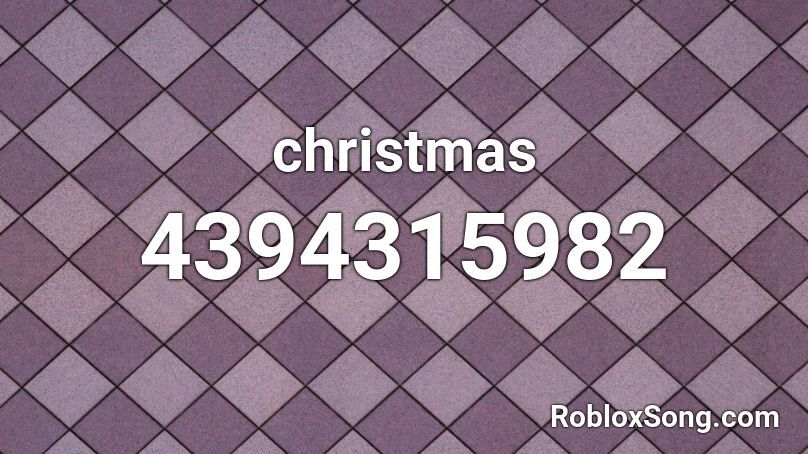 christmas Roblox ID