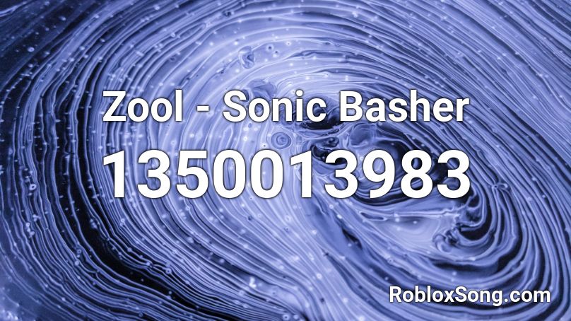 Zool - Sonic Basher Roblox ID