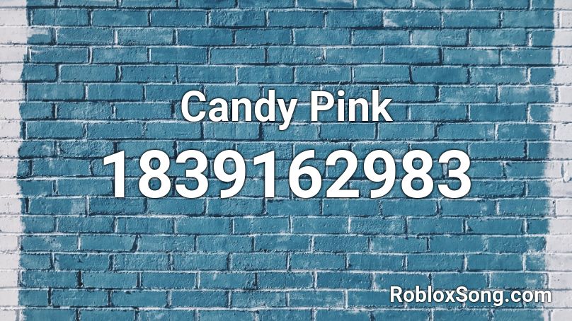 Candy Pink Roblox ID