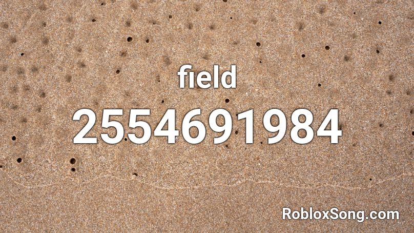 field Roblox ID