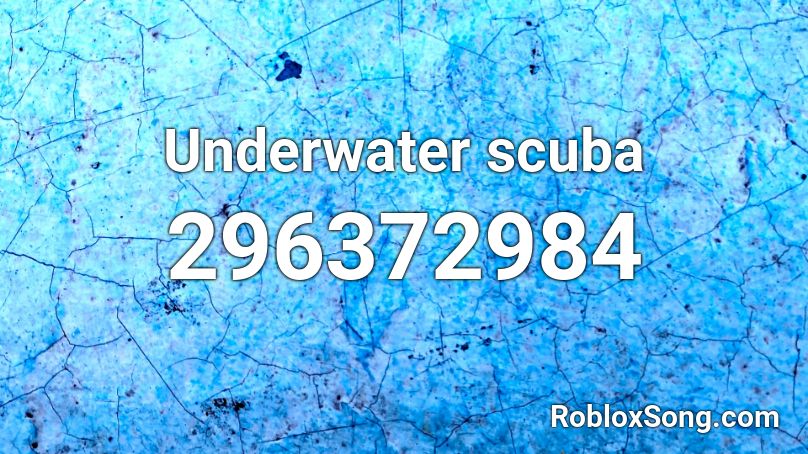 Underwater scuba Roblox ID