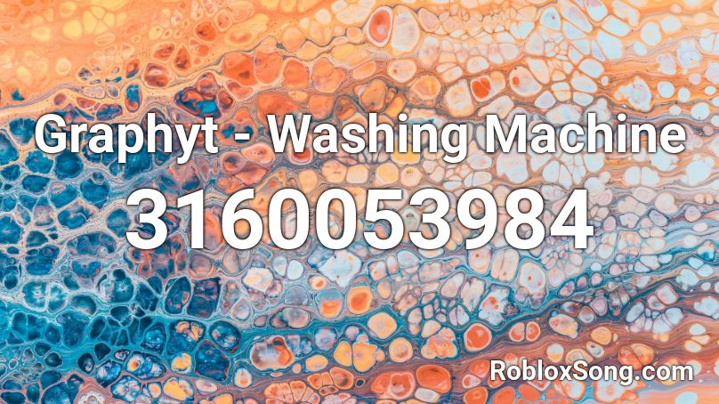 Graphyt - Washing Machine Roblox ID